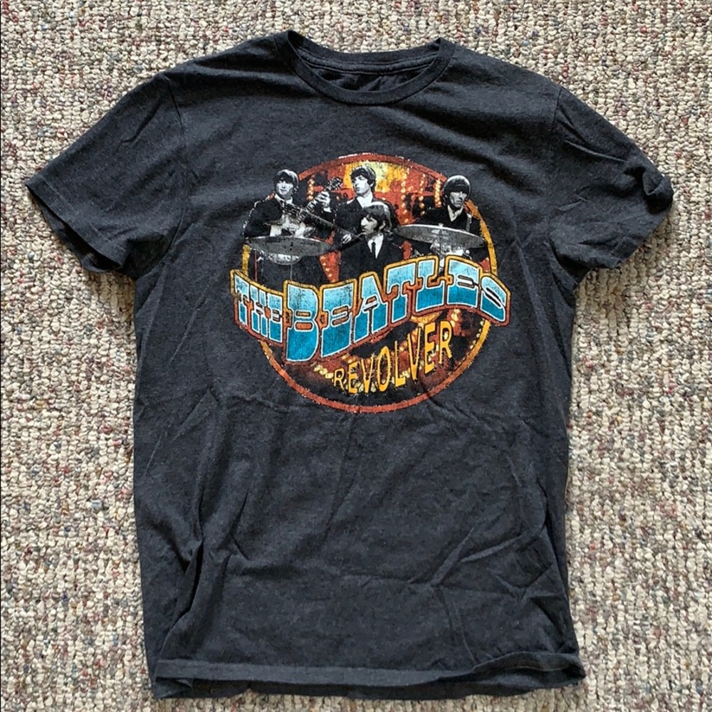The Beatles grey tee